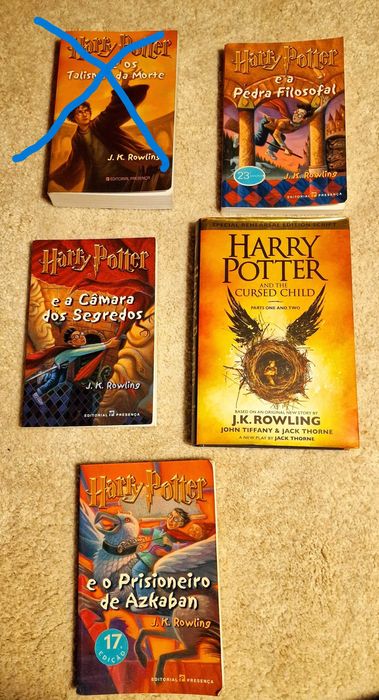 Livros Infantil / Juvenil - Harry Potter