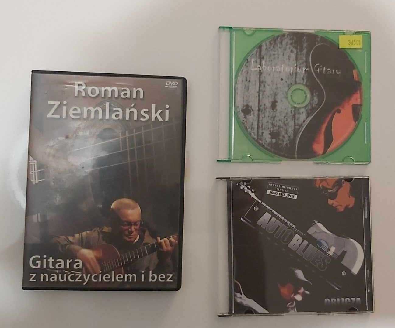 Trzy płyty - nauka gitary oraz blues (pakiet)