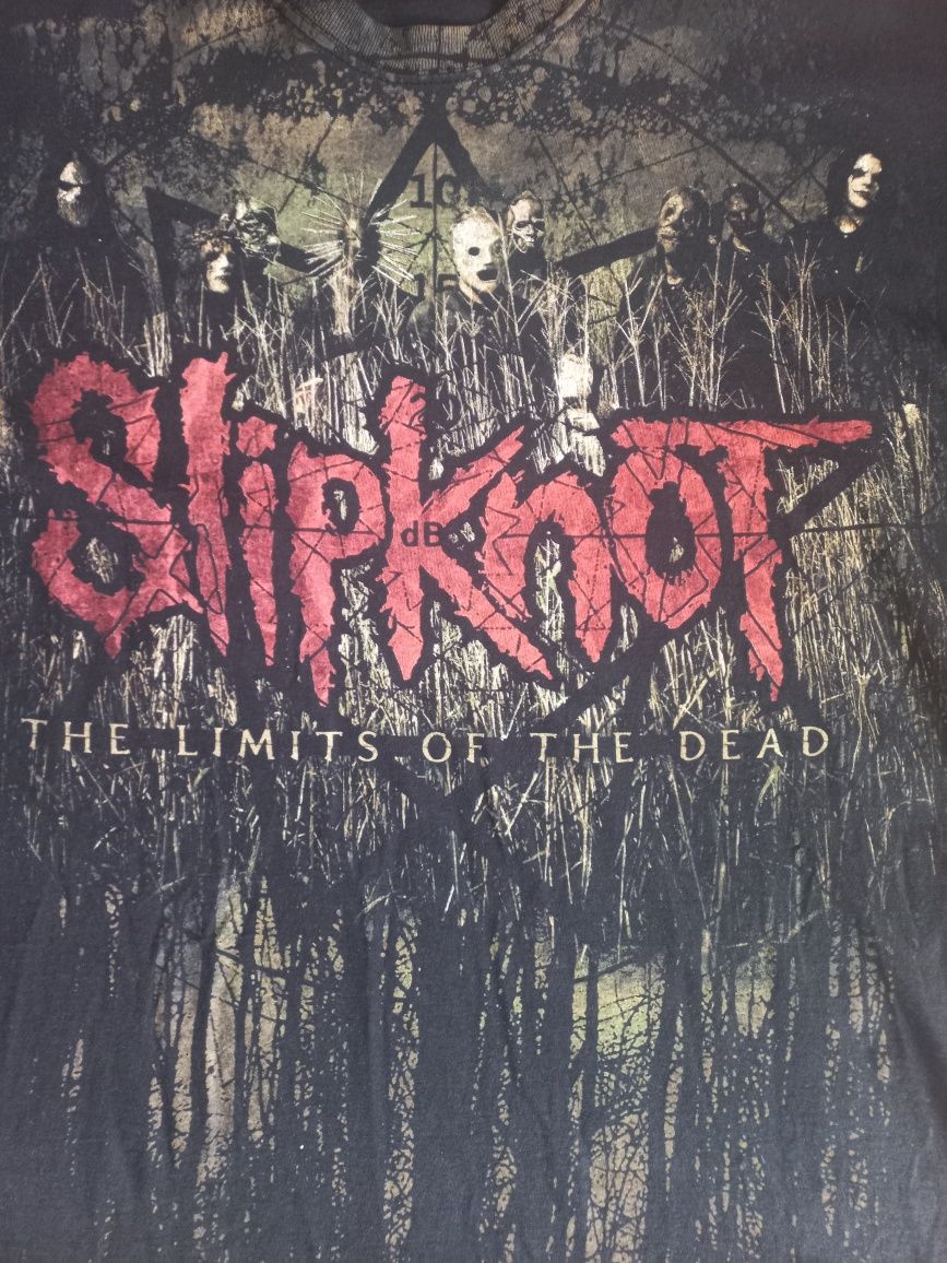 Оригінальний метал/рок мерч, футболка Slipknot 2008