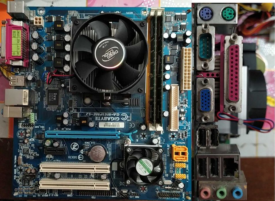 Комплект Gigabyte GA-M61PME-S2 + AMD Athlon 5600 + DDR2 2GB