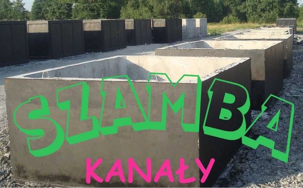 Szambo betonowe, SZAMBA PIWNICE piwnica kanał samochodowy SZCZELNY!
