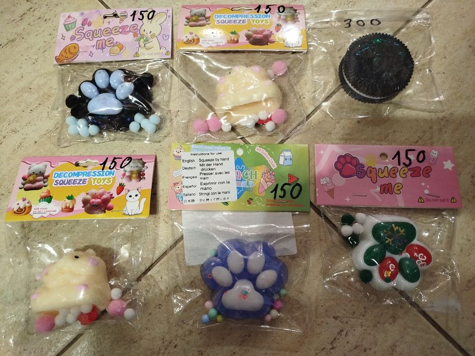 Продам тапа лапки, анти стрес