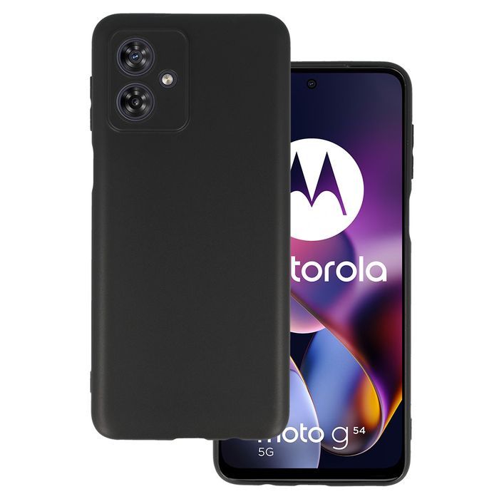 Back Case Matt Do Motorola Moto G54 5G Czarny