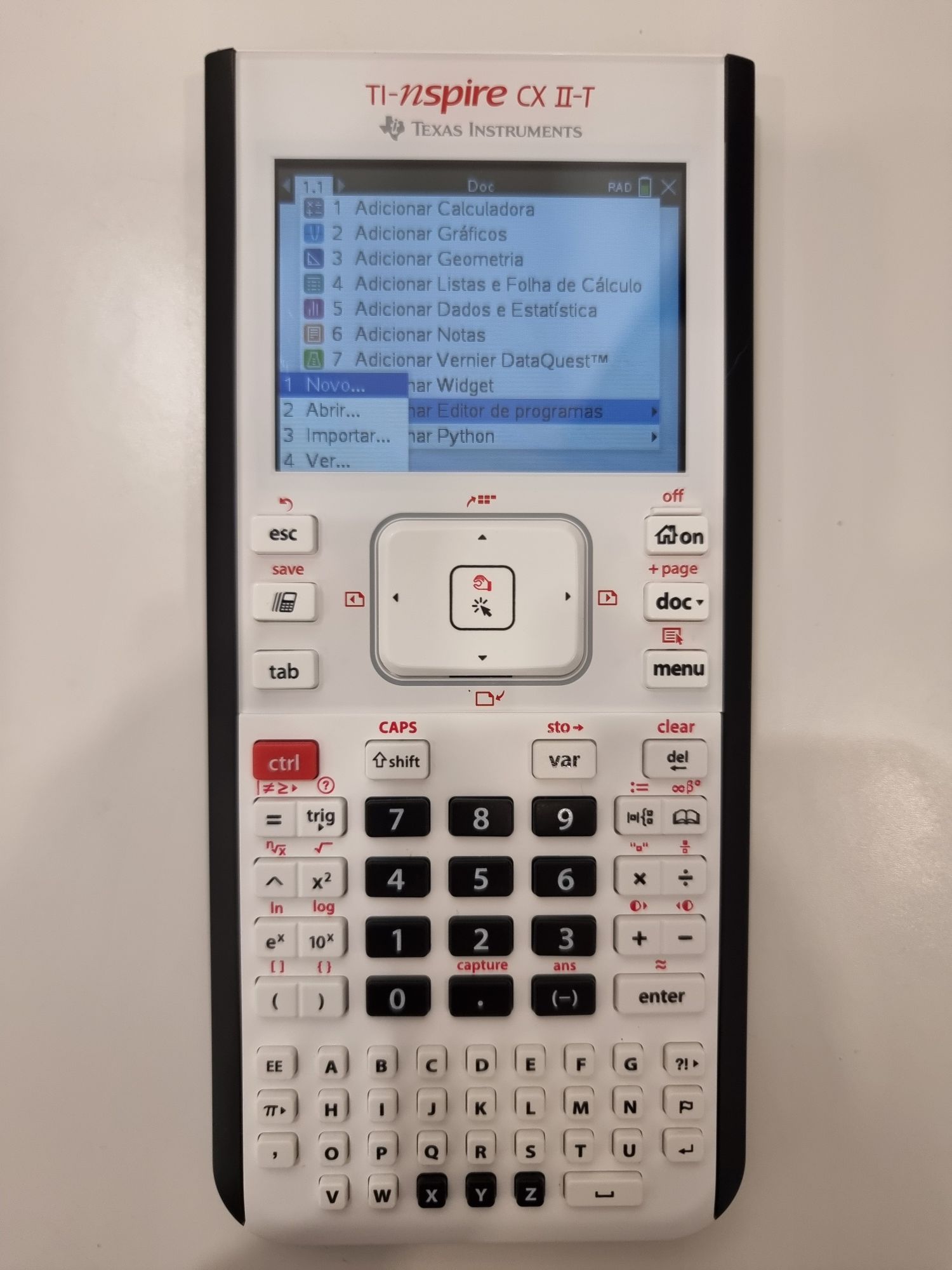 Calculadora científica TEXAS TI-NSPIRE CX II-T NOVA