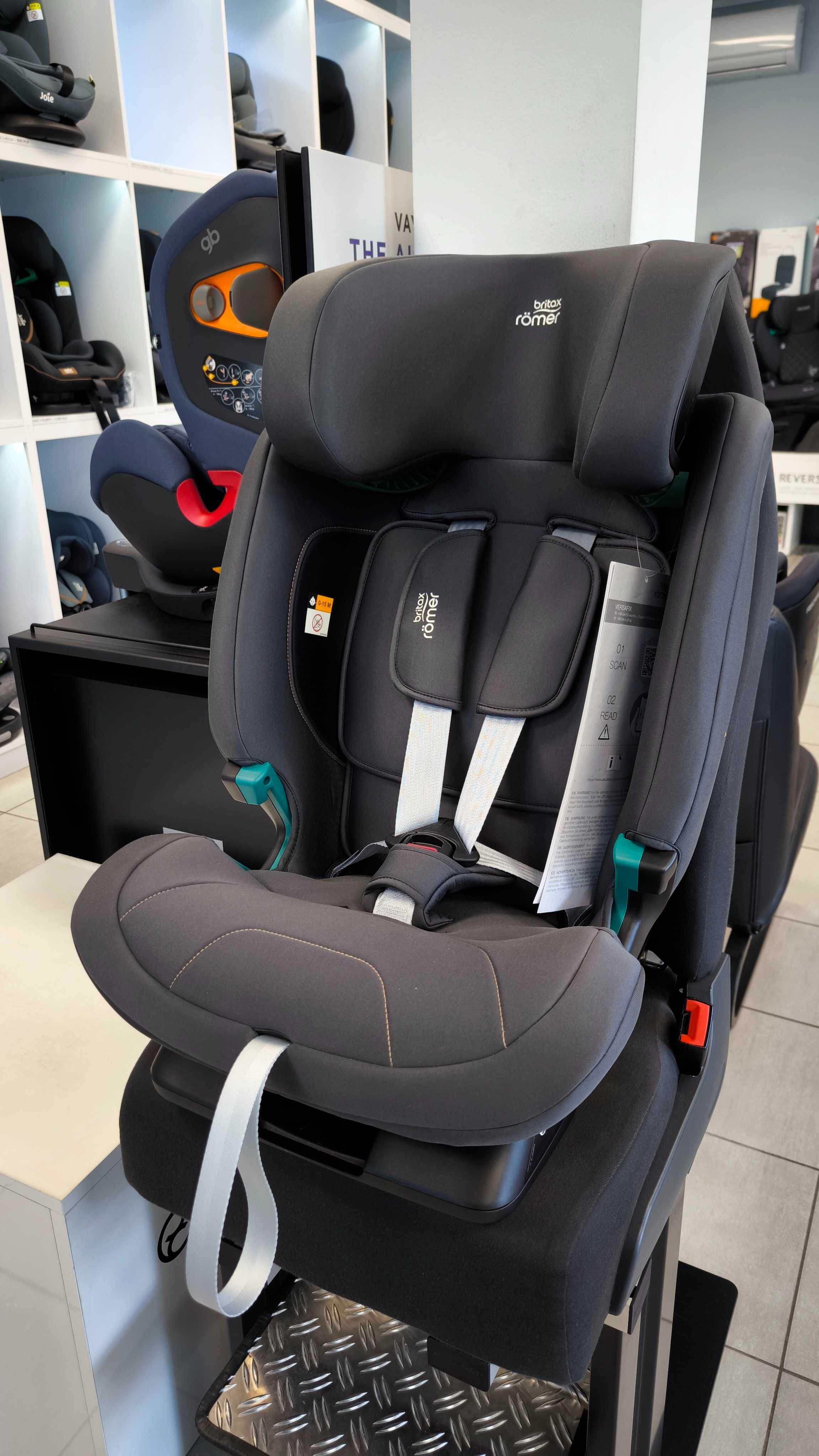 BRITAX ROMER VERSAFIX fotelik 76-150cm ISOFIX Przodem do jazdy