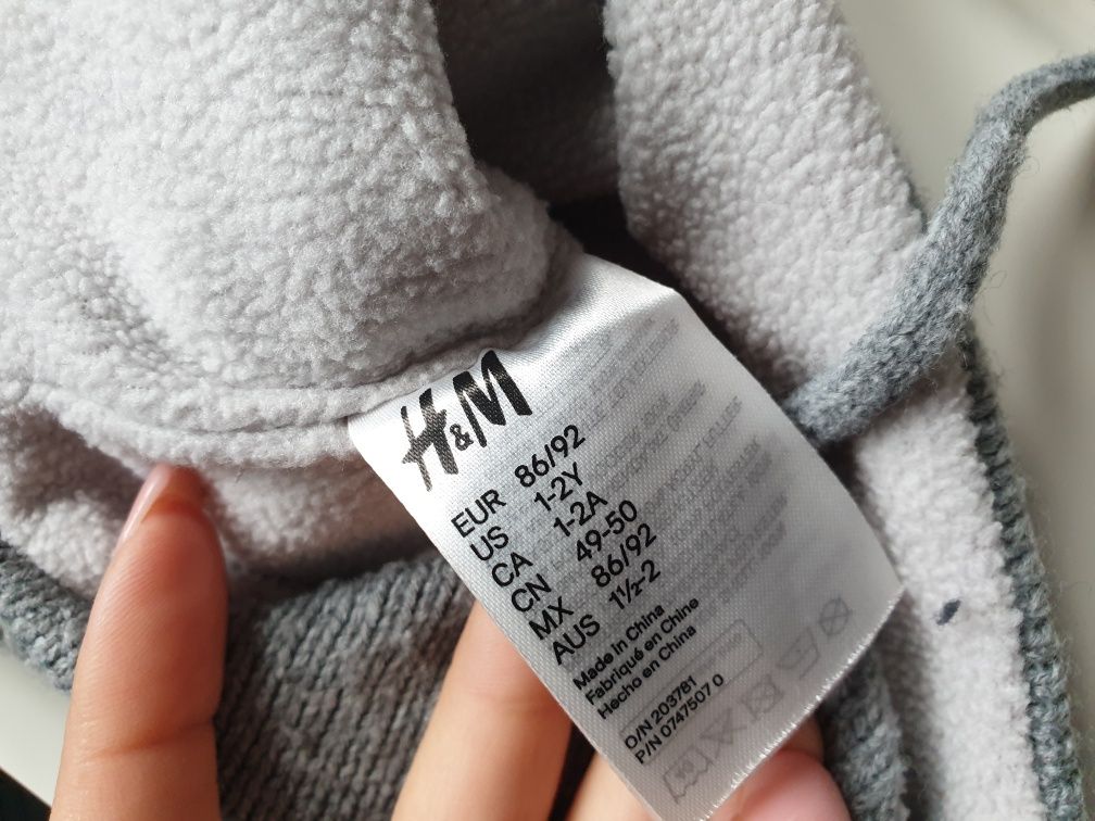 Czapka H&M rozmiar 86-92