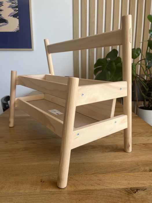 Stojak polka na ksiazki dla dzieci ikea flisat