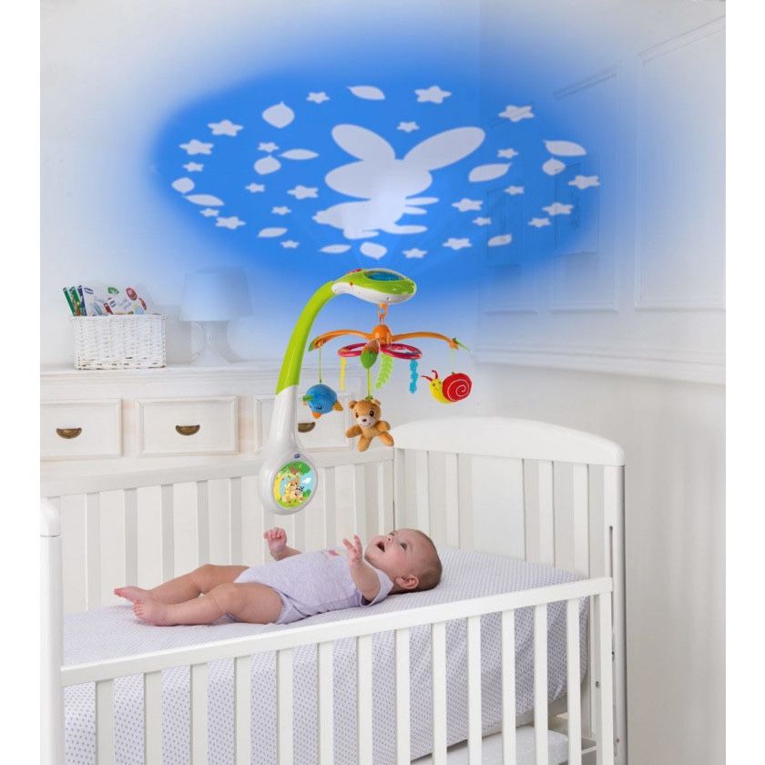 Chicco Magic Forest Cot Mobile Projector