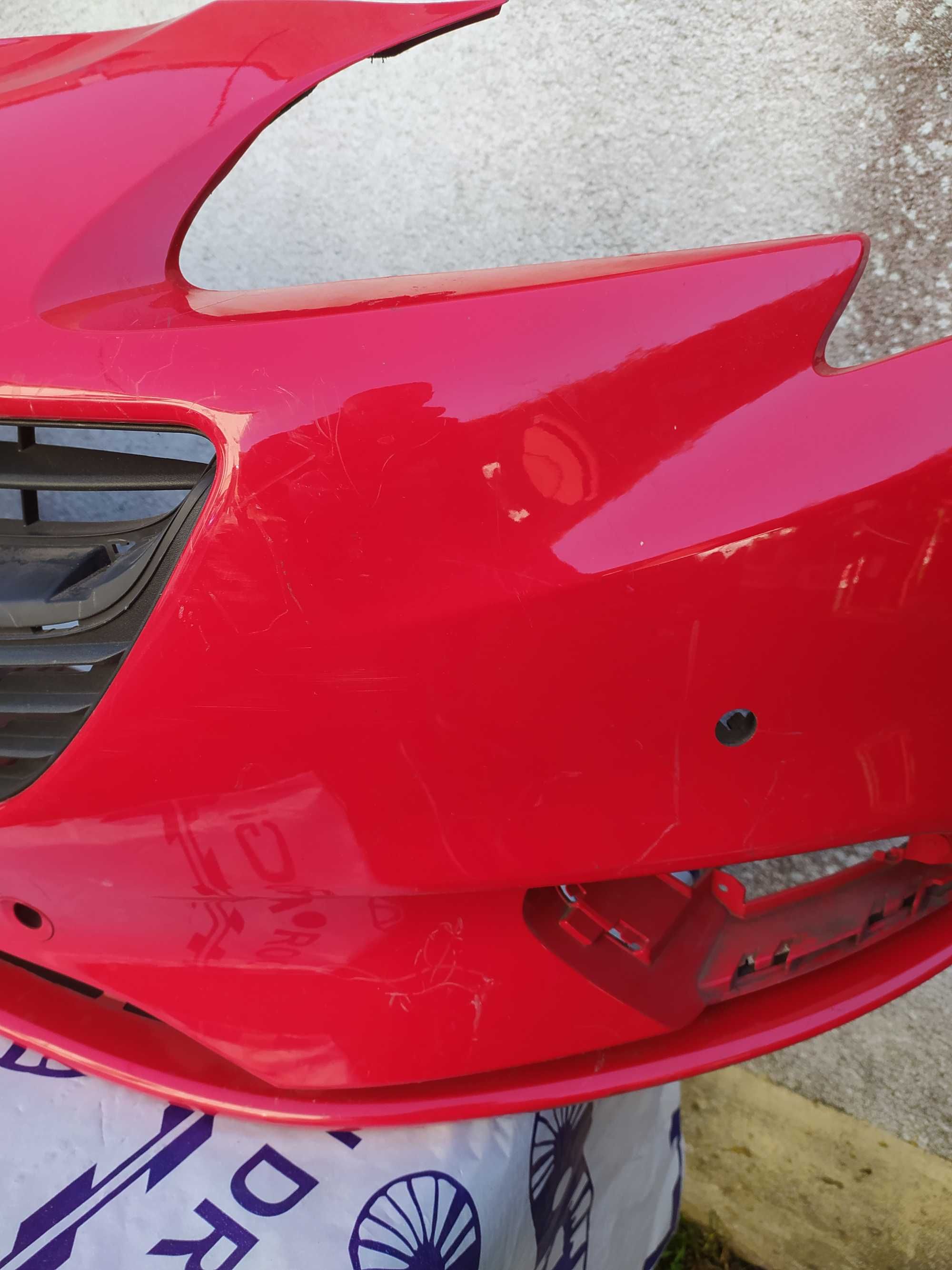 Zderzak przedni przód Opel Corsa E /PDC hak halogeny oryginał GM