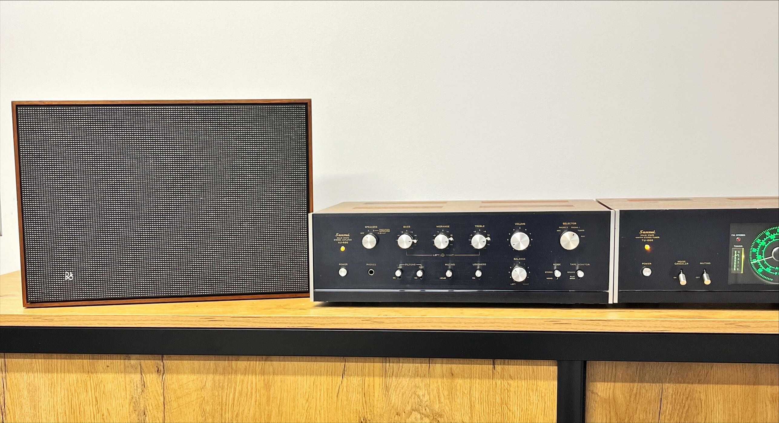 Sansui Au 666, Amplifier, Wzmacniacz