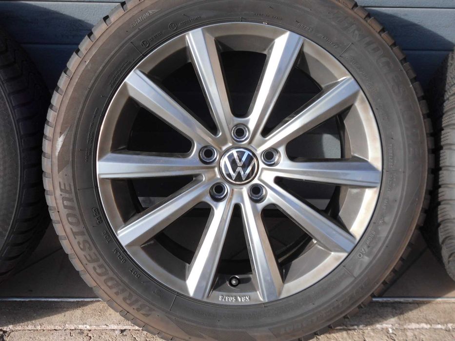 ! Koła aluminiowe 17 5x112 Vw T-Roc Passat B8 Skoda Superb Karoq Ateca