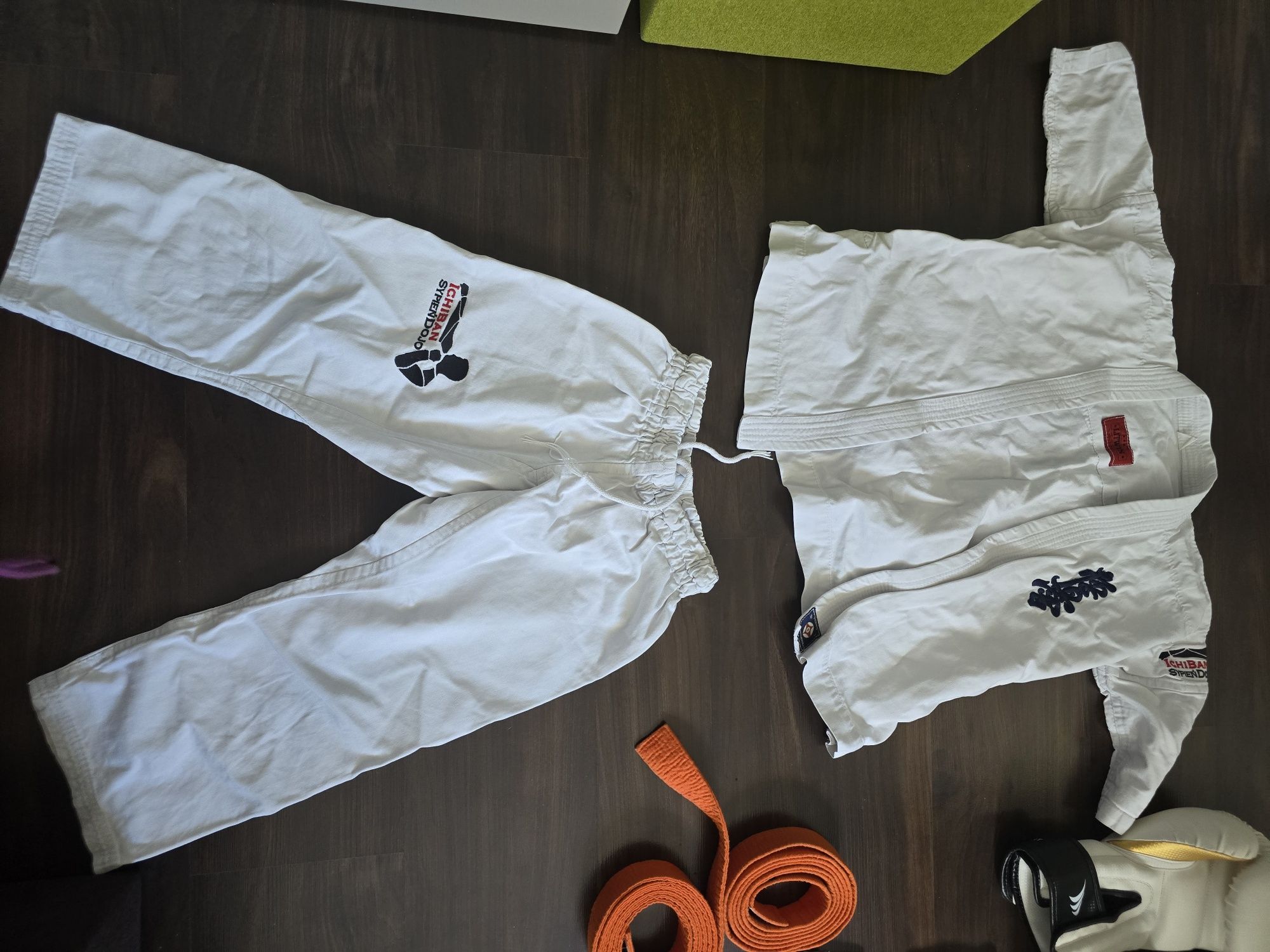 Kimono karate zestaw 134 i 128
