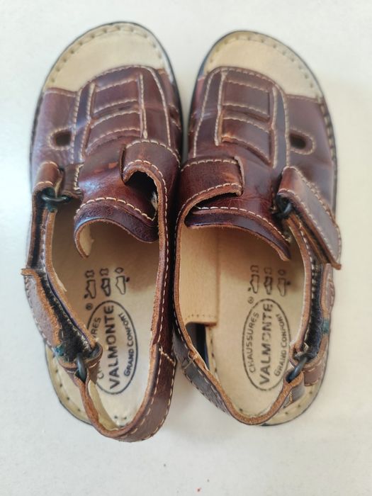 Sandálias em pele genuína para Rapaz - Valmonte (Novo - T. 34)