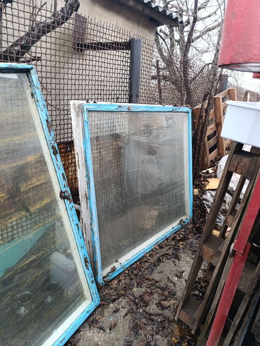 Деревяни окна хороший состояние