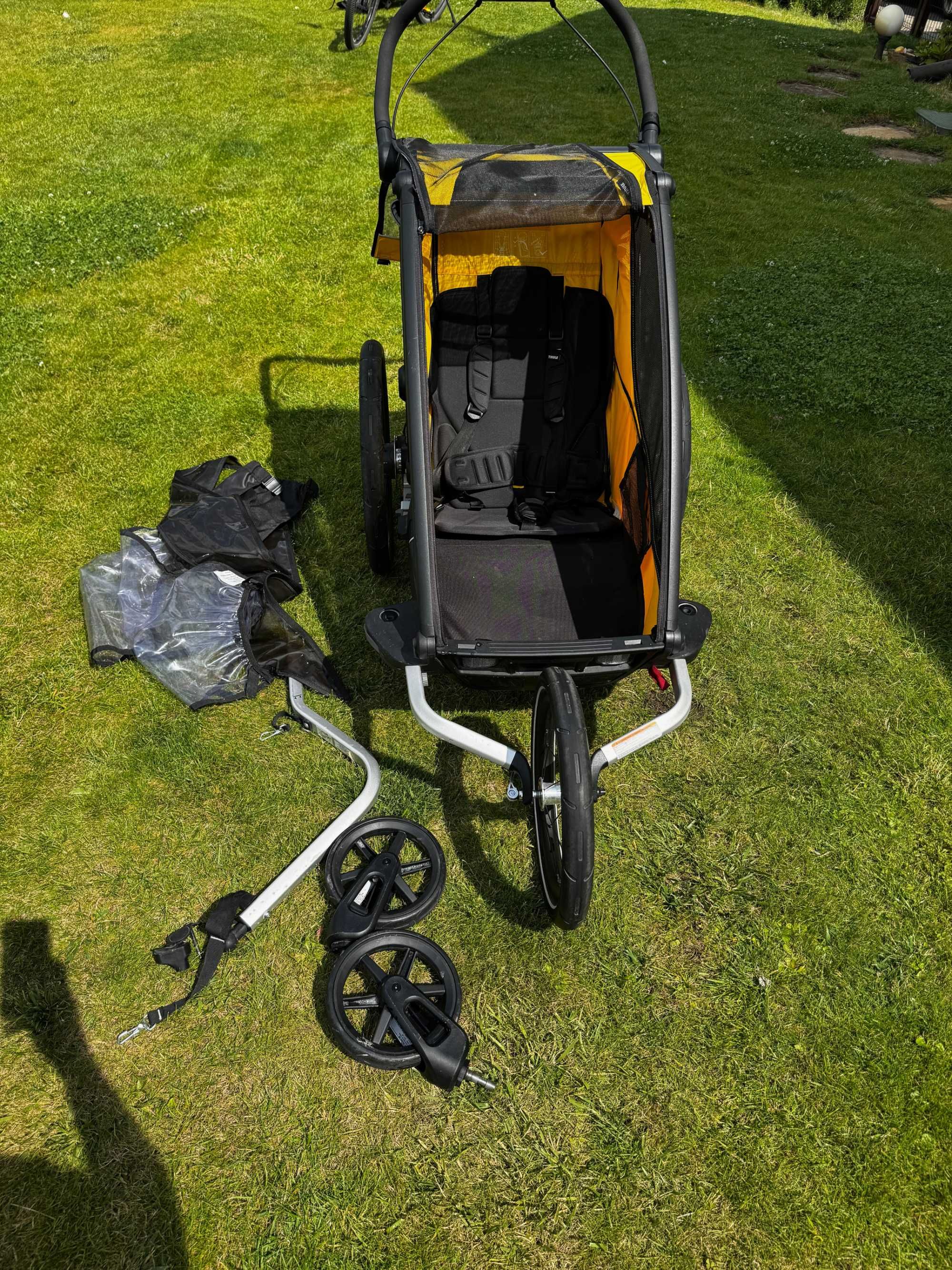 Wózek Thule Chariot Sport 1 + jogging kit, Wrocław!