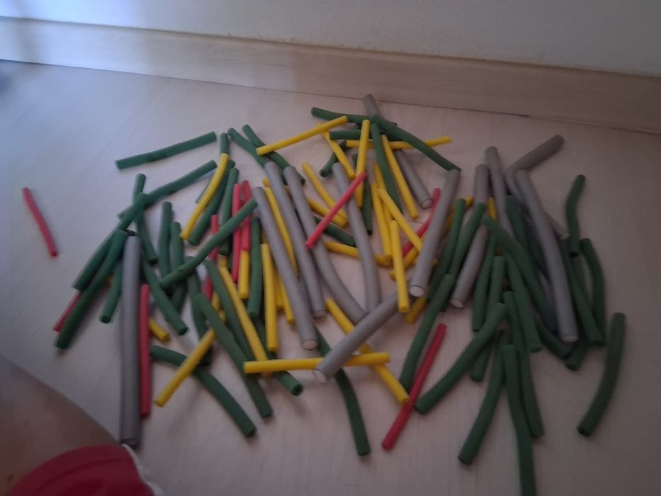 Rolos para fazer ondelacao, ou mise de rolos