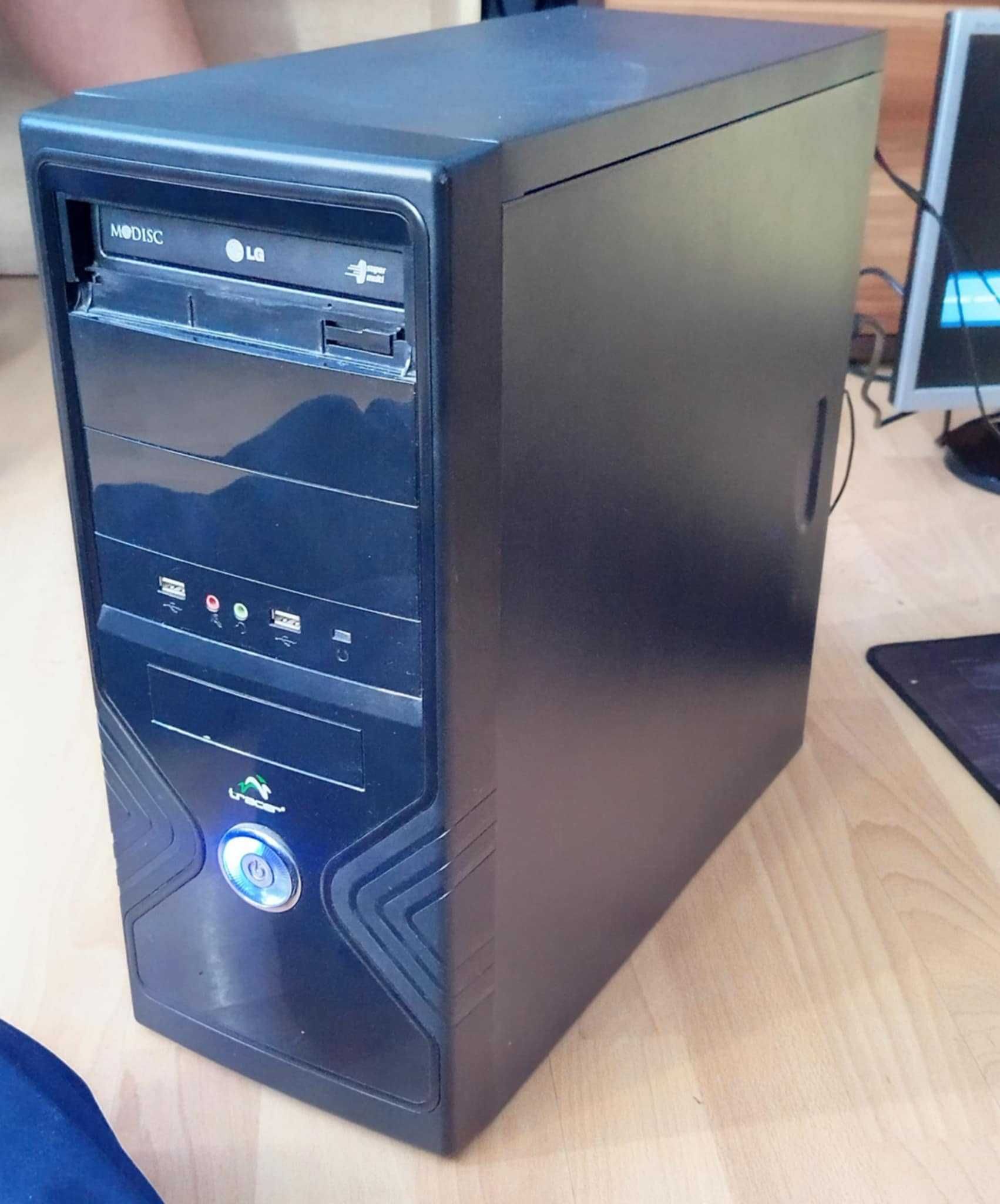 Gotowy do pracy! Zestaw PC + 2 monitory | Windows 10 | Biuro/gry retro