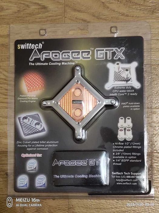Водоблоки Swiftech и Enzotech для водянки