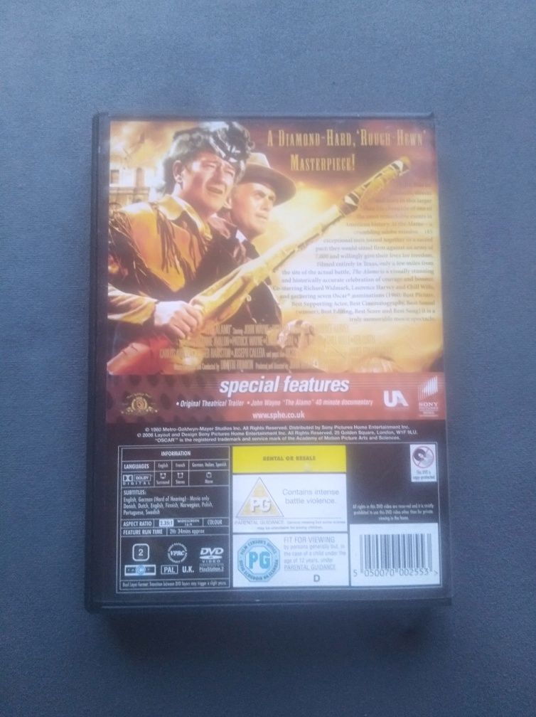 The Alamo John Wayne DVD napisy pl