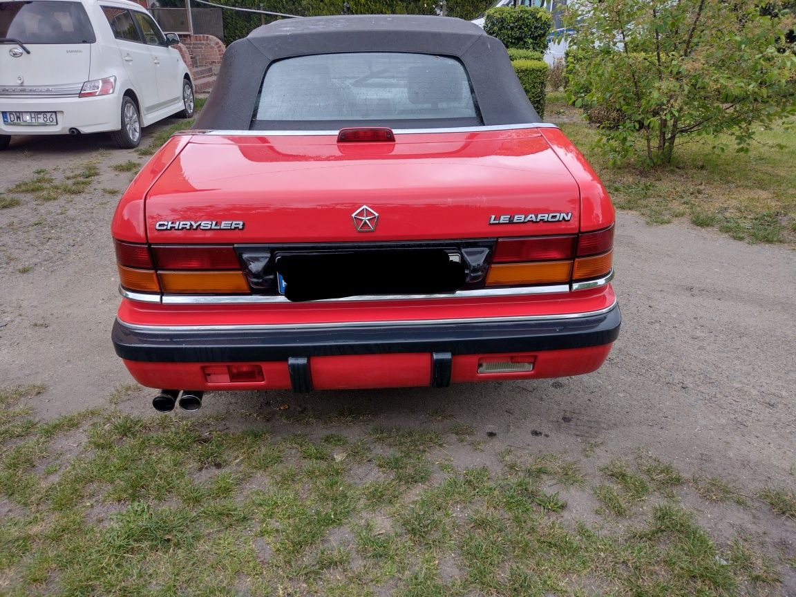 Chrysler La Baron Cabrio 3.0 Benzyna Automat