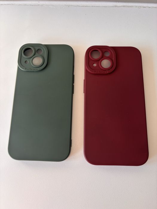 Lote de capas Iphone 15 + 3 protetores ecrã