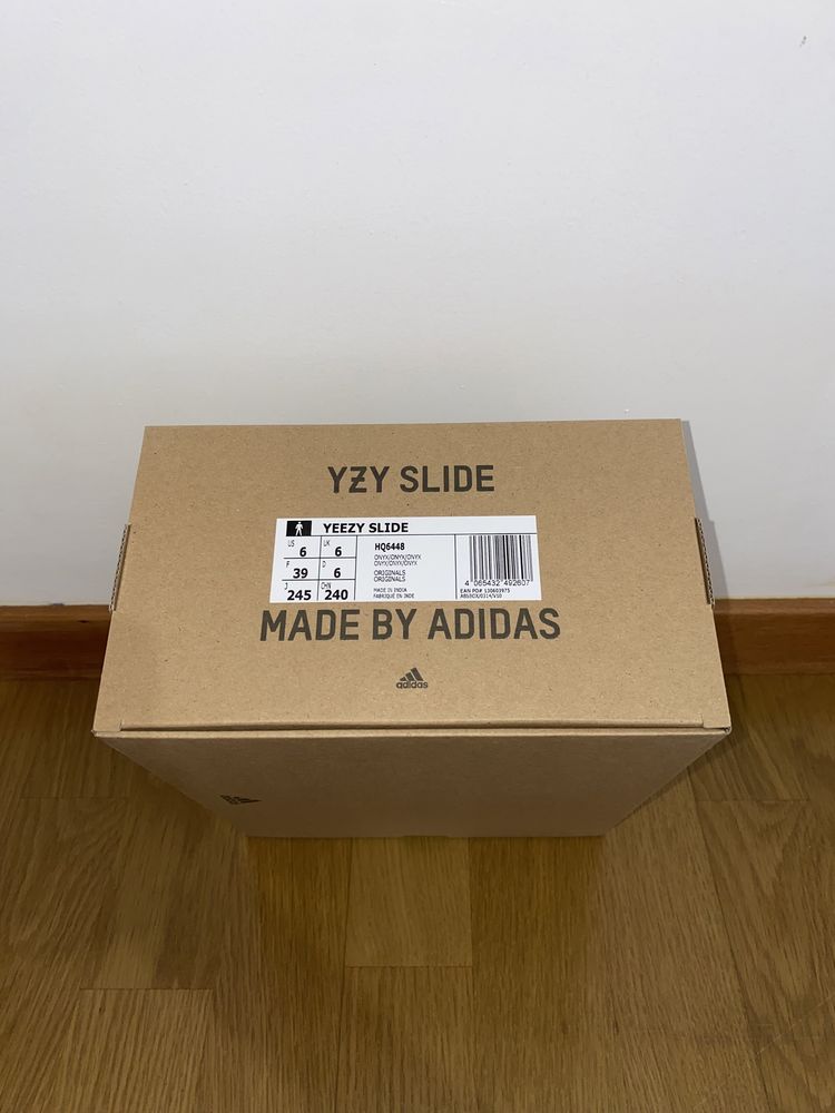 Adidas Yeezy Slide Onyx EU39 // US6