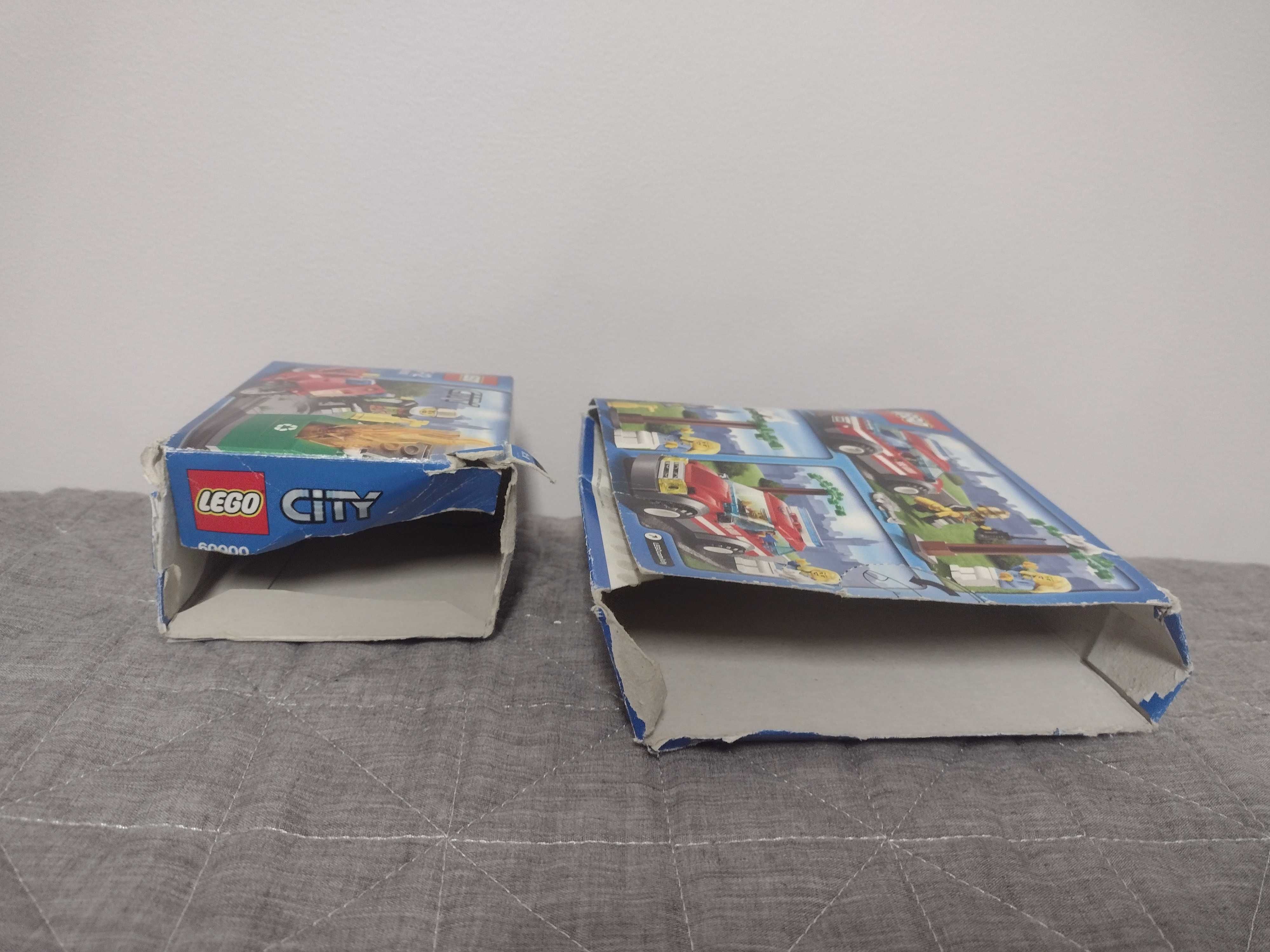 LEGO City 60000 Motocykl strażacki i 60001 Samochód Komendanta Straży