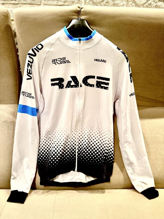 Bluza rowerowa Vezuvio Race White roz. M