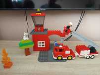 Remiza strażacka LEGO Duplo straż pożarna