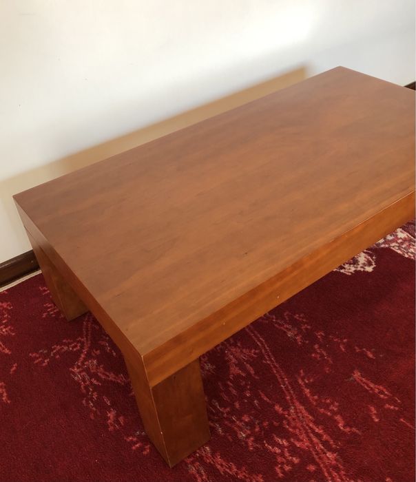 Mesa Cerejeira castanha de sala