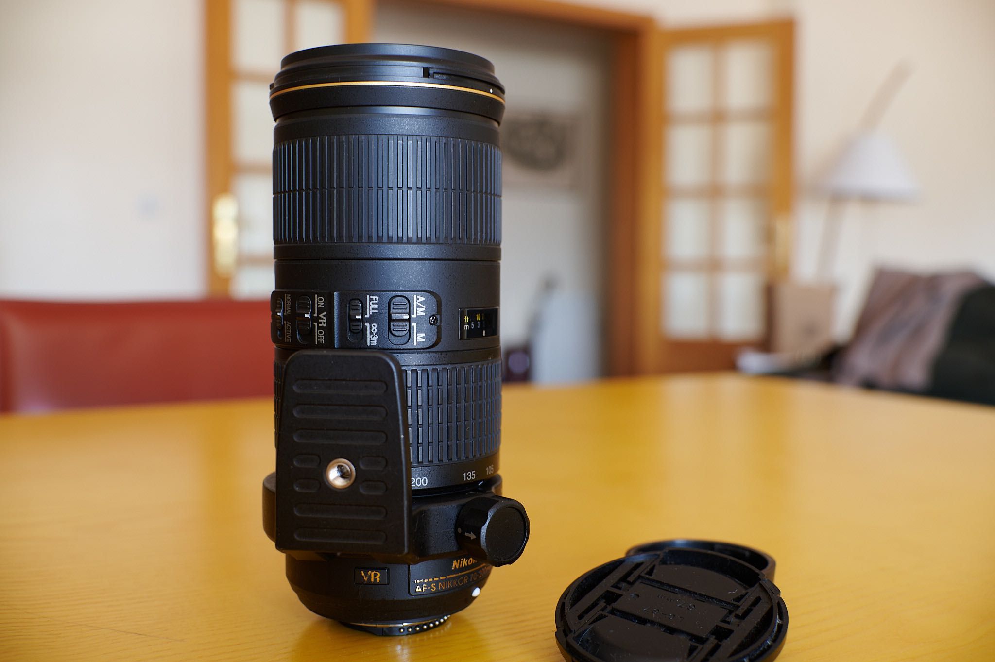 Nikon 70 - 200 f4 G ED VR - com pé do tripé (raro)