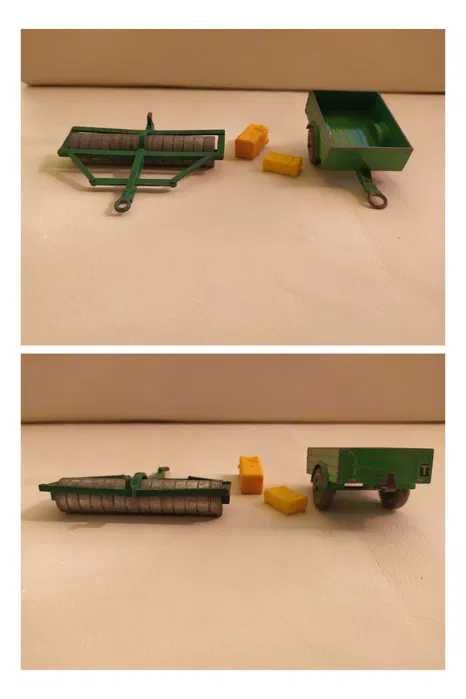 Dinky x4 e Britains x2 Equipamento Agrícola + Brinde 1951/76 (Raro)