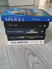 Mix książek, Sparks, Coben