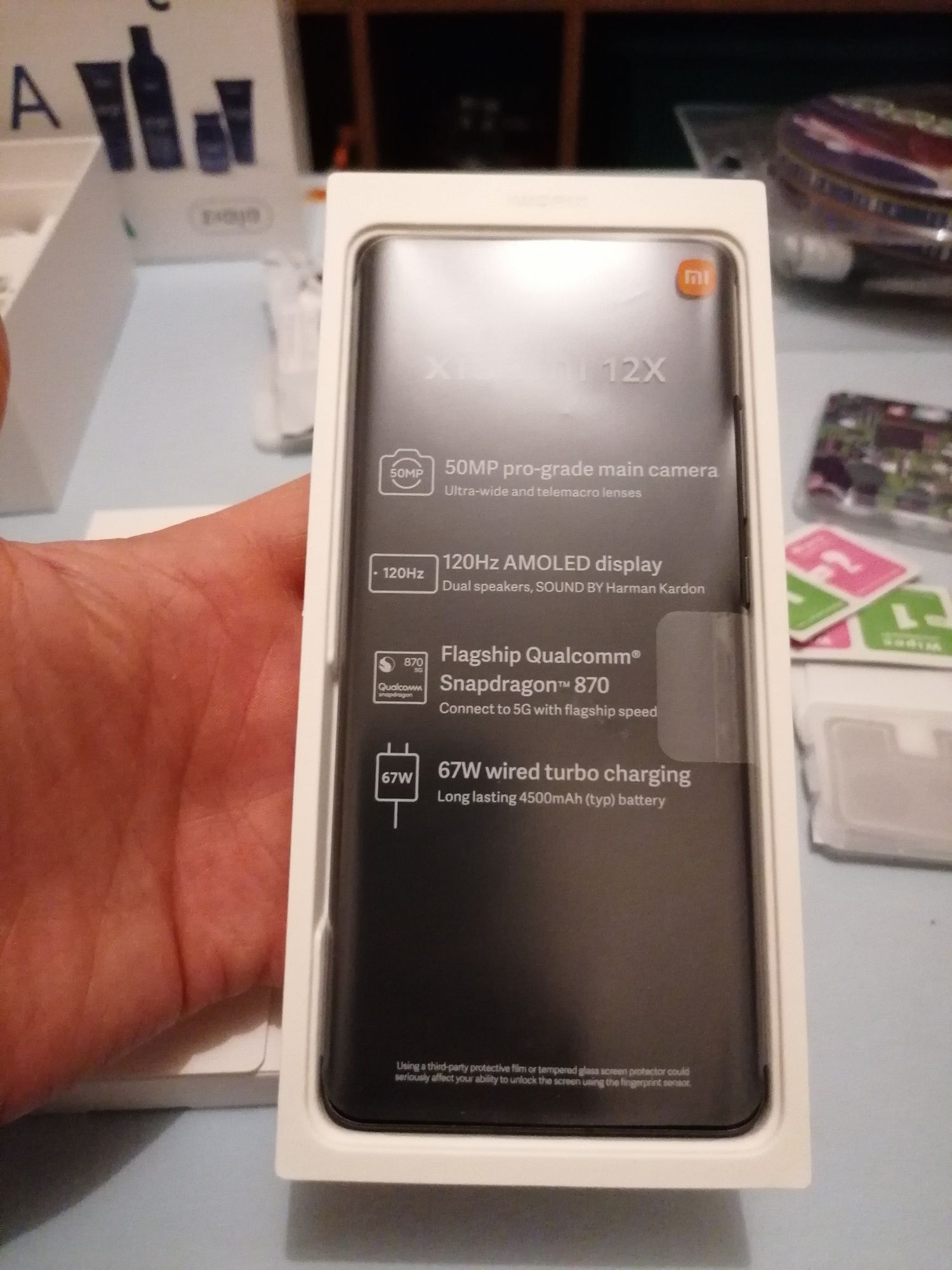 Nowy Xiaomi 12x snapdragon 8/128 gb Black