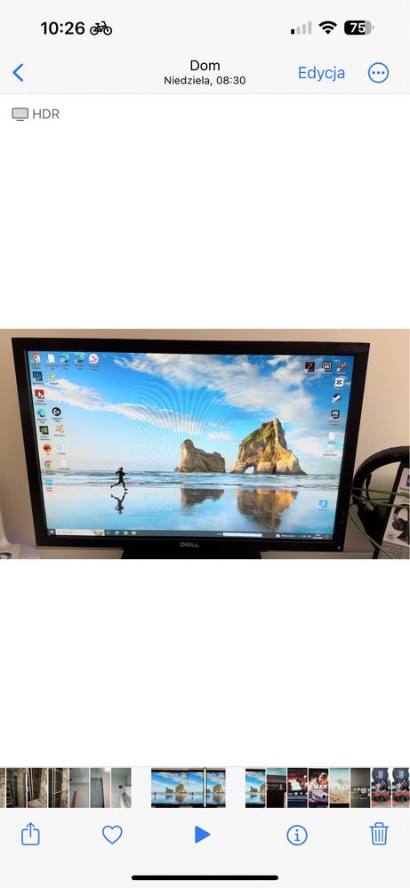 Monitor DELL 24”  stan bardzo dobry.