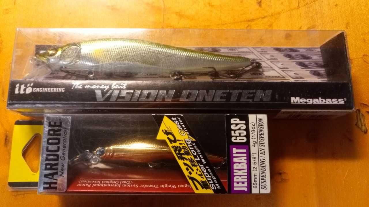 Воблер Megabass Vision 110, Hardcore Jerkbait 65SP.