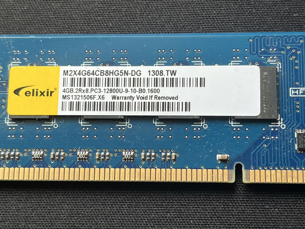 Pamięci RAM 4GB DDR3 Elixir