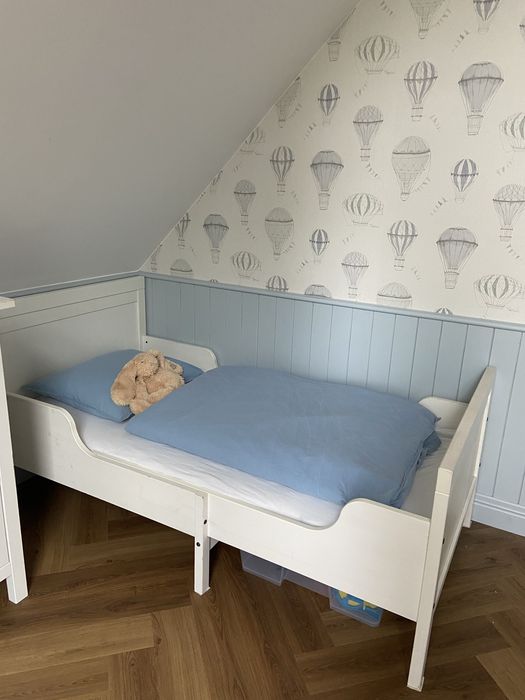 Lóżko ikea sundivk 80x200 dziecięce rosnące z dzieckoem