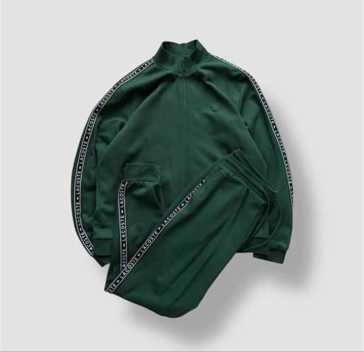 Lacoste чоловічий костюм regular fit оригінал кофта зіп штани лакоста