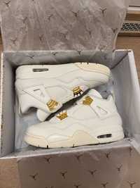 jordan 4 metallic gold