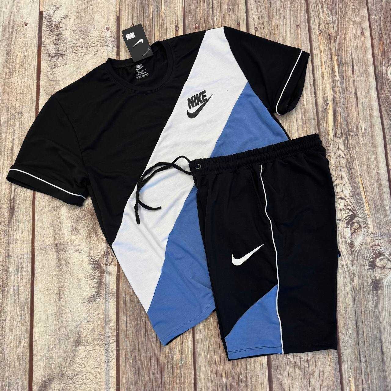 Спортивний чоловічий костюм Nike (шорти + футболка)