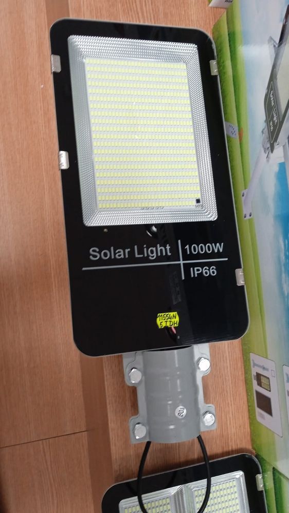 Lampa solarna 1500w obrotowy panel