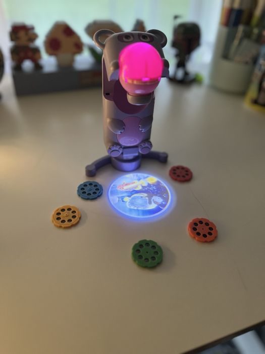 Projektor miś do rysowania