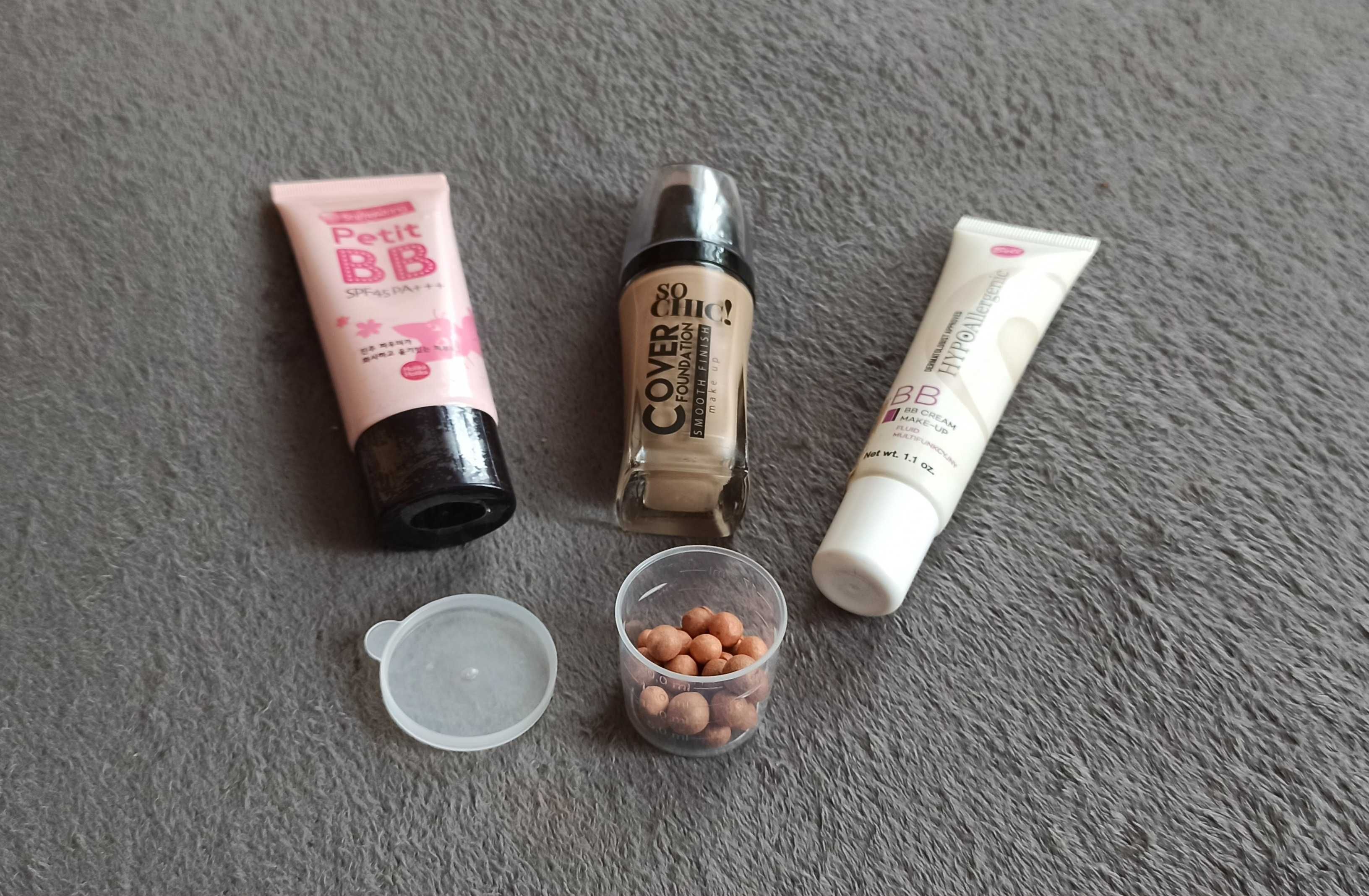 Zestaw kosmetyków Krem BB holika holika SPF fluid podklad brązer