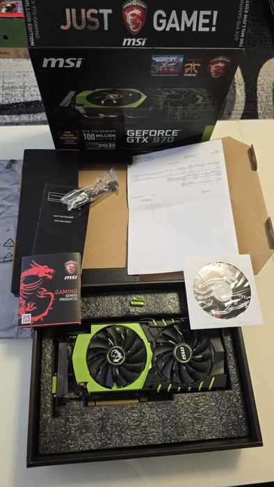 Karta graficzna MSI GTX 970 4GB 100ME