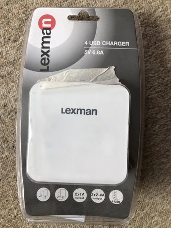 Мережевий зарядний пристрій Lexman AD570
