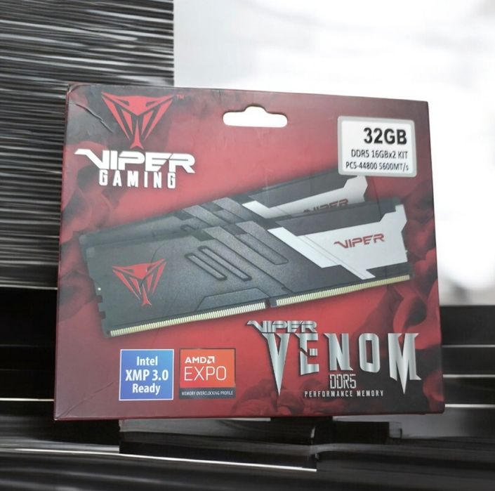 Na Lewara Pamięć RAM Patriot Viper Venom DDR5 32gb 2x16gb 5600MT/s