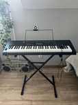 Casio CTK‑3500 keyboard + regulowany statyw, idealny stan