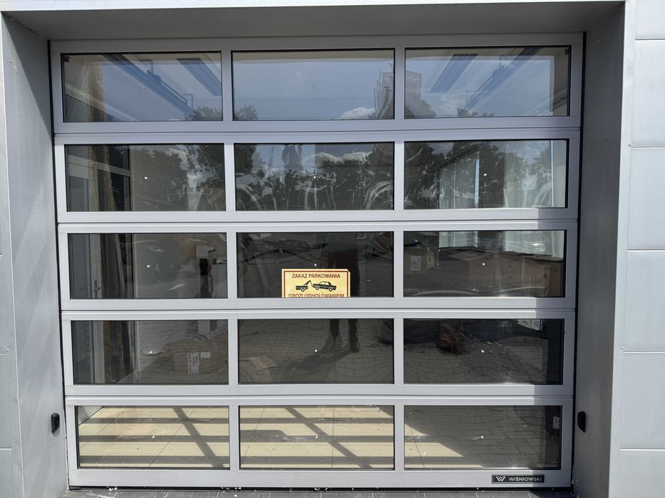 brama wiśniowski aluminiowa MakroPro Alu 265x300