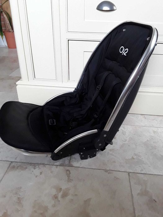 Siedzisko Wozek BabyStyle Oyster 2,MAX czarne